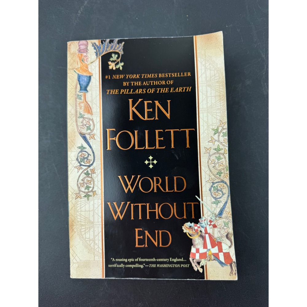 World Without End Ken Follett Historical Fiction Trade Paperback 9780451224996